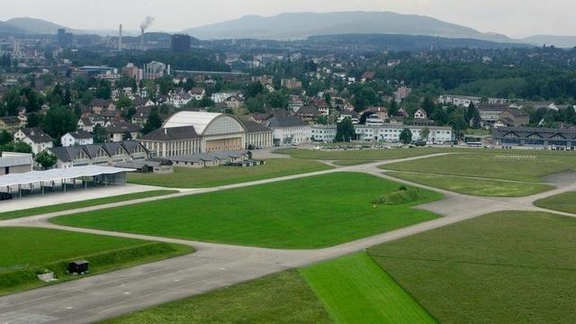 L'aérodrome militaire de Dübendorf. [Alessandro Della Bella / Keystone]