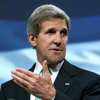 Le secrétaire d'Etat américain John Kerry a dénoncé la répression policière lors des manifestations. [Mark Wilson - Getty Images North America / AFP]