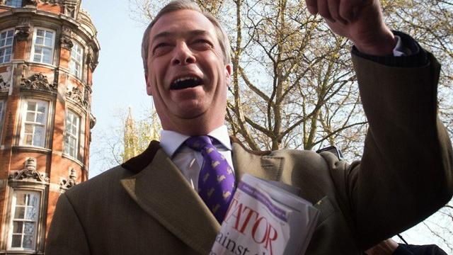 Nigel Farage, leader du parti Ukip. [Stefan Rousseau - Keystone]