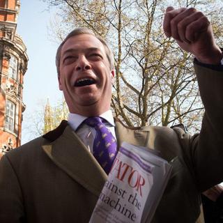 Nigel Farage, leader du parti Ukip. [Stefan Rousseau - Keystone]