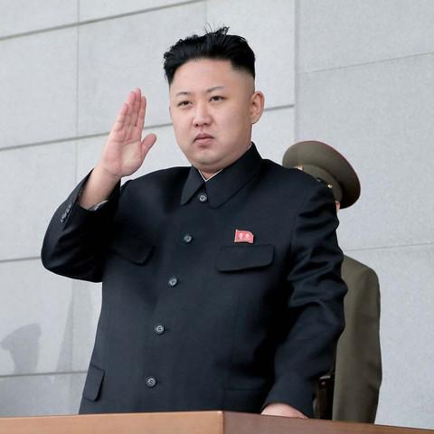Kim Jong-Un, le dirigeant nord-coréen. [KCNA via KNS - AFP]