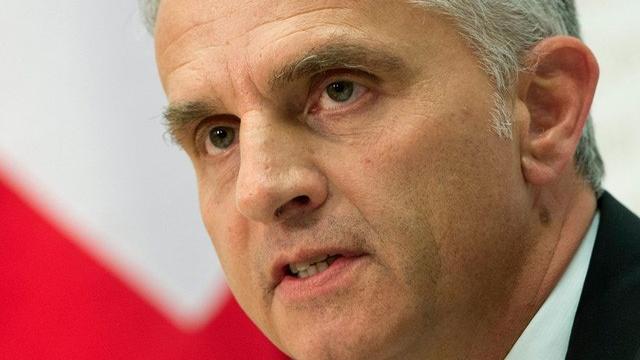 Le conseiller fédéral Didier Burkhalter. [Peter Schneider - Keystone]