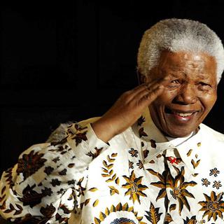 Nelson Mandela. [Alexander Joe / AFP]
