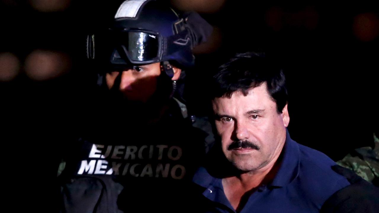 Joaquin Guzman, alias El Chapo, lors de son arrestation en janvier 2016. [Reuters - Edgard Garrido]