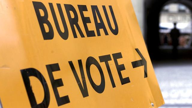 Les élections communales, dans le canton de Vaud, passionnent moins les citoyens que les scrutins cantonaux et fédéraux. [Keystone - Fabrice Coffrini]
