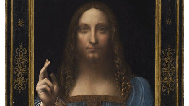 Salvator mundi, le tableau peint par Léonard de Vinci [keystone/Handout Christies]