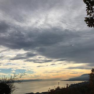 Vue sur le lac de Neuchâtel. [RTS - Karine Vasarino]