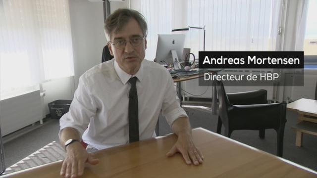 Le directeur général de Human Brain Project, Andreas Mortensen. [RTS]