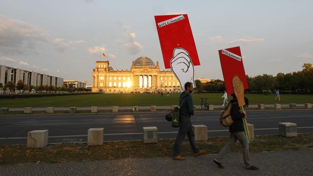 En pleine grève pour le climat, le gouvernement allemand négocie un plan d'action [Reuters - Michele Tantussi]