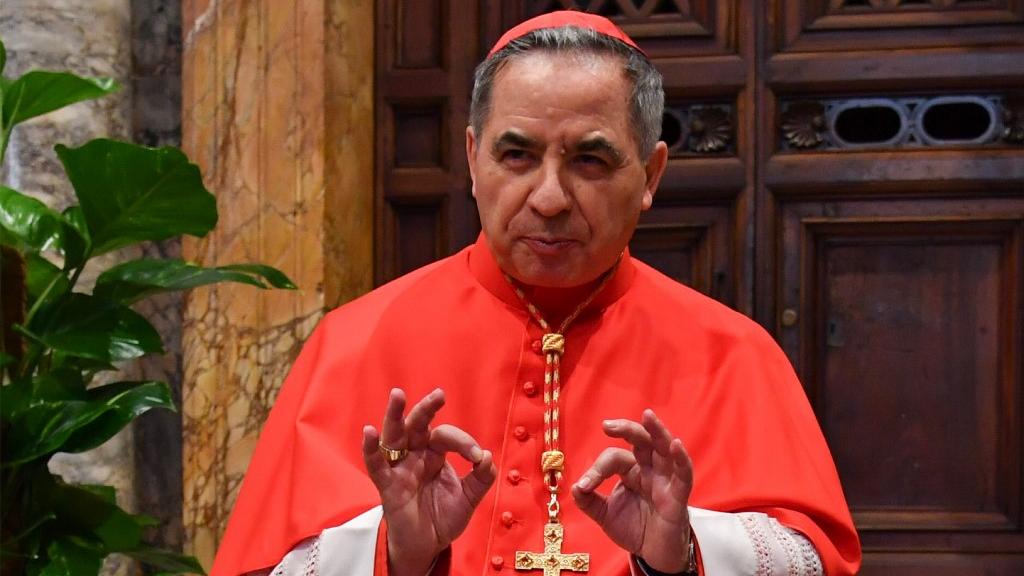 Le cardinal Angelo Becciu [AFP - ANDREAS SOLARO]