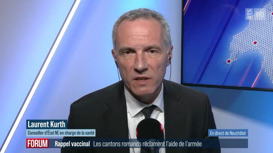 Laurent Kurth, conseiller d'Etat neuchâtelois.