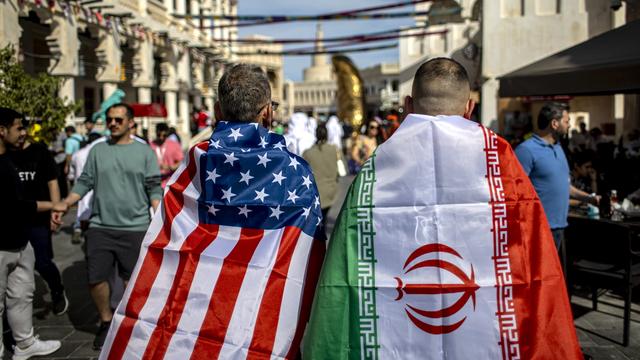 Mardi soir, le match Iran - Etats-Unis dépassera les limites du terrain [EPA - Martin Divisek]