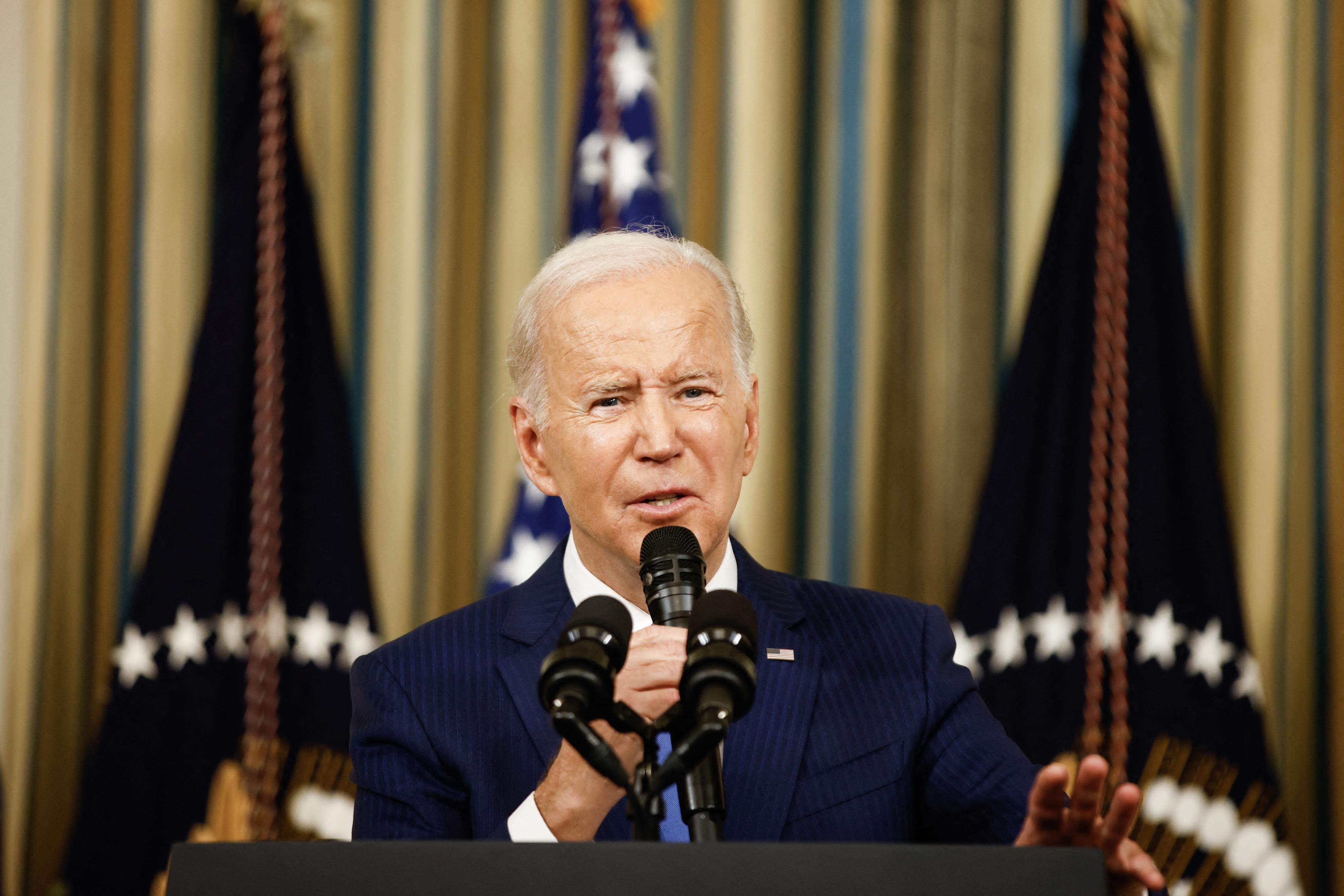 Le président Joe Biden répond aux questions des journalistes à la Maison Blanche, le 9 novembre 2022 à Washington, DC. [AFP - Samuel Corum]