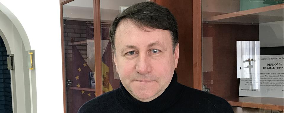 Igor Munteanu, politicien, diplomate, ancien ambassadeur moldave aux USA. [RTS - Maurine Mercier]