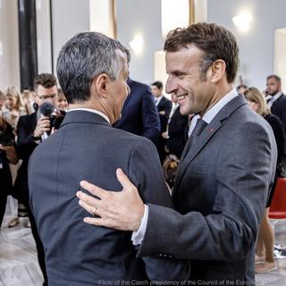 Ignazio Cassis rencontrera Emmanuel Macron à l'occasion du Forum de Paris sur la Paix [Twitter - @ignaziocassis]