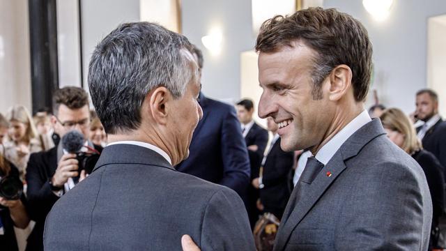 Ignazio Cassis rencontrera Emmanuel Macron à l'occasion du Forum de Paris sur la Paix [Twitter - @ignaziocassis]
