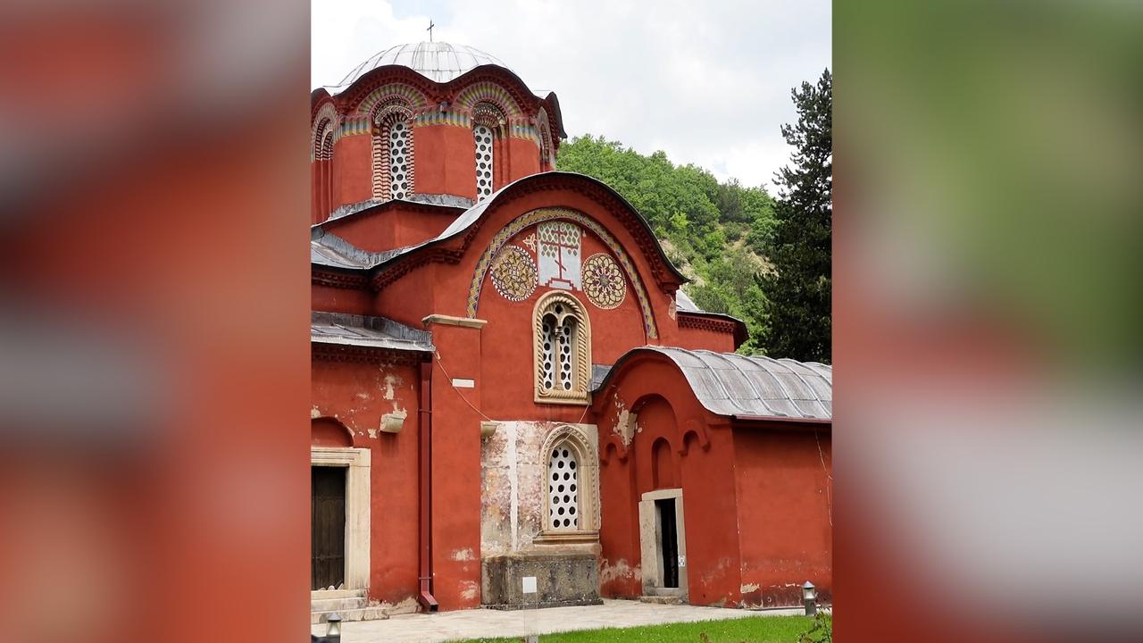 Une église orthodoxe serbe au Kosovo. [RTS religion]