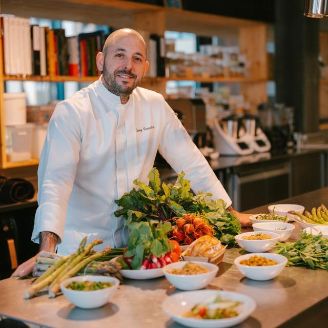 Le chef Rémy Tranchida. [Adrien Buttier]