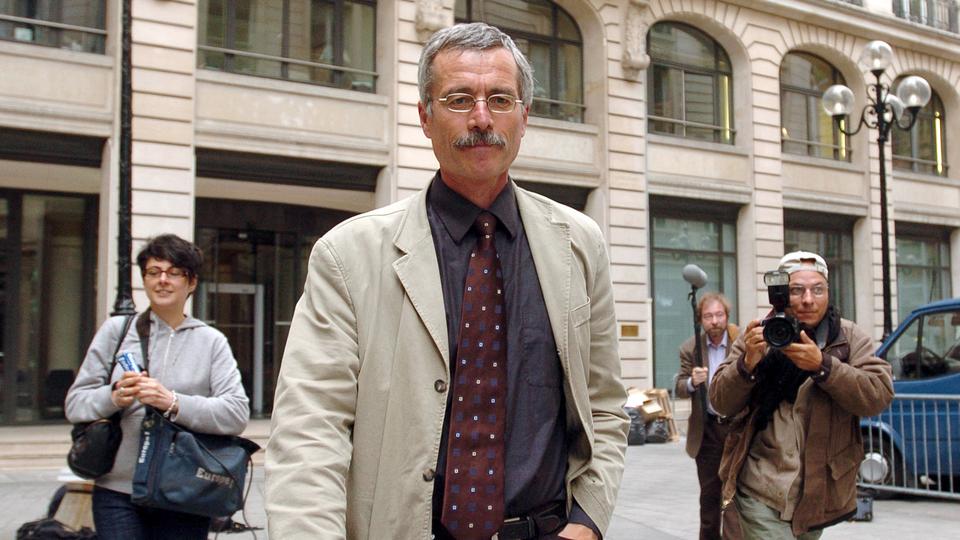 Le juge Renaud Van Ruymbeke photographié ici à Paris, le 22 mai 2007. [AFP - JEAN AYISSI]