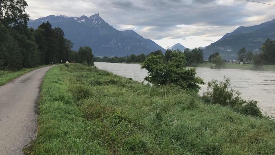 Le Rhône sous surveillance à Aigle (VD)