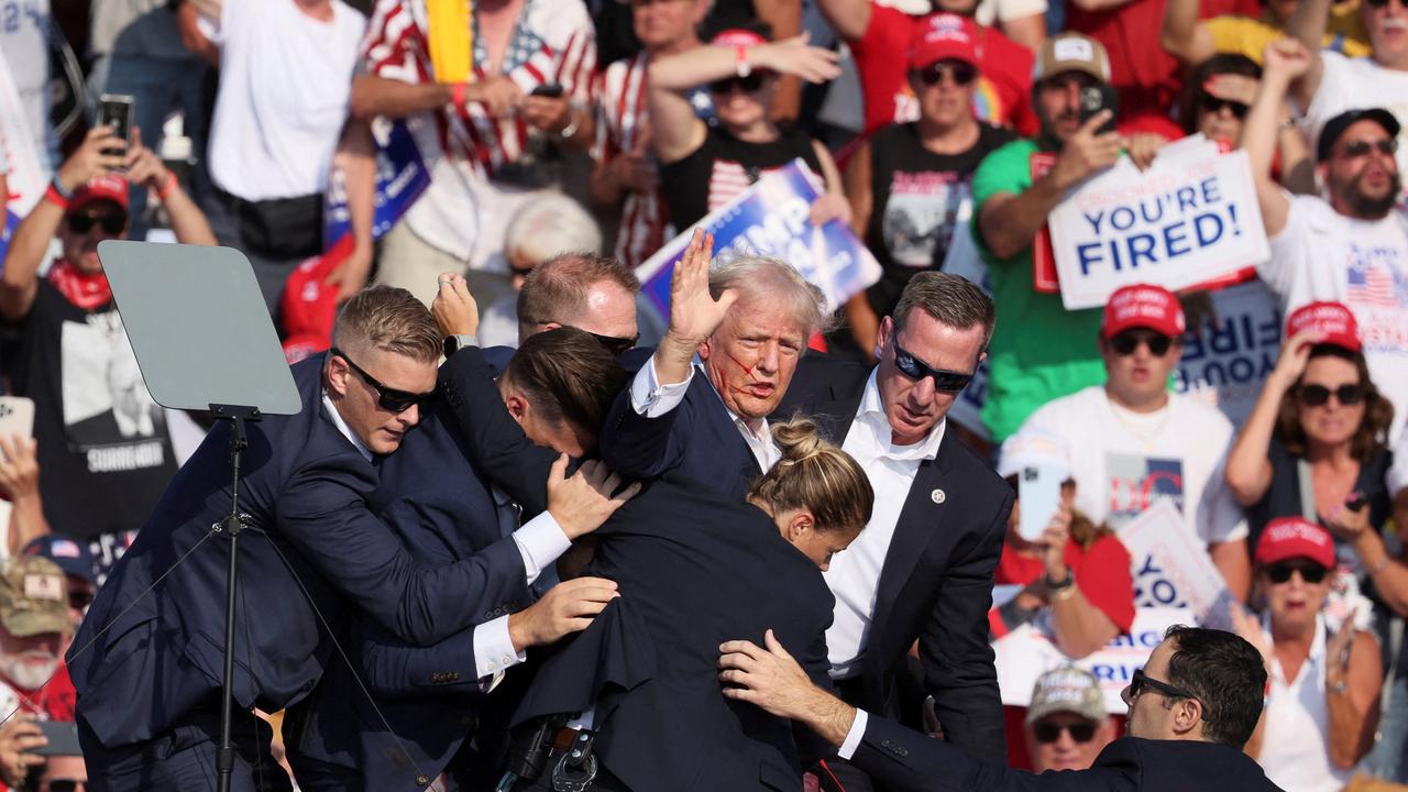 Donald Trump avait été visé par des tirs en plein meeting en Pennsylvanie, le 13 juillet 2024. [Reuters - Brendan McDermid]