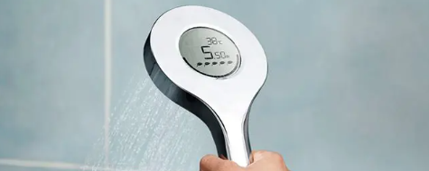 Des pommeaux de douche qui calculent notre consommation d'eau [ttes © ORAS]