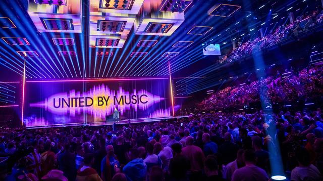 Le concours Eurovision de la musique à Malmö, en Suède. [KEYSTONE - IDA MARIE ODGAARD]