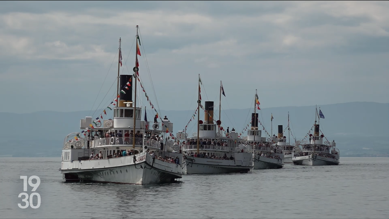 La parade navale de la CGN a attiré les foules [RTS]