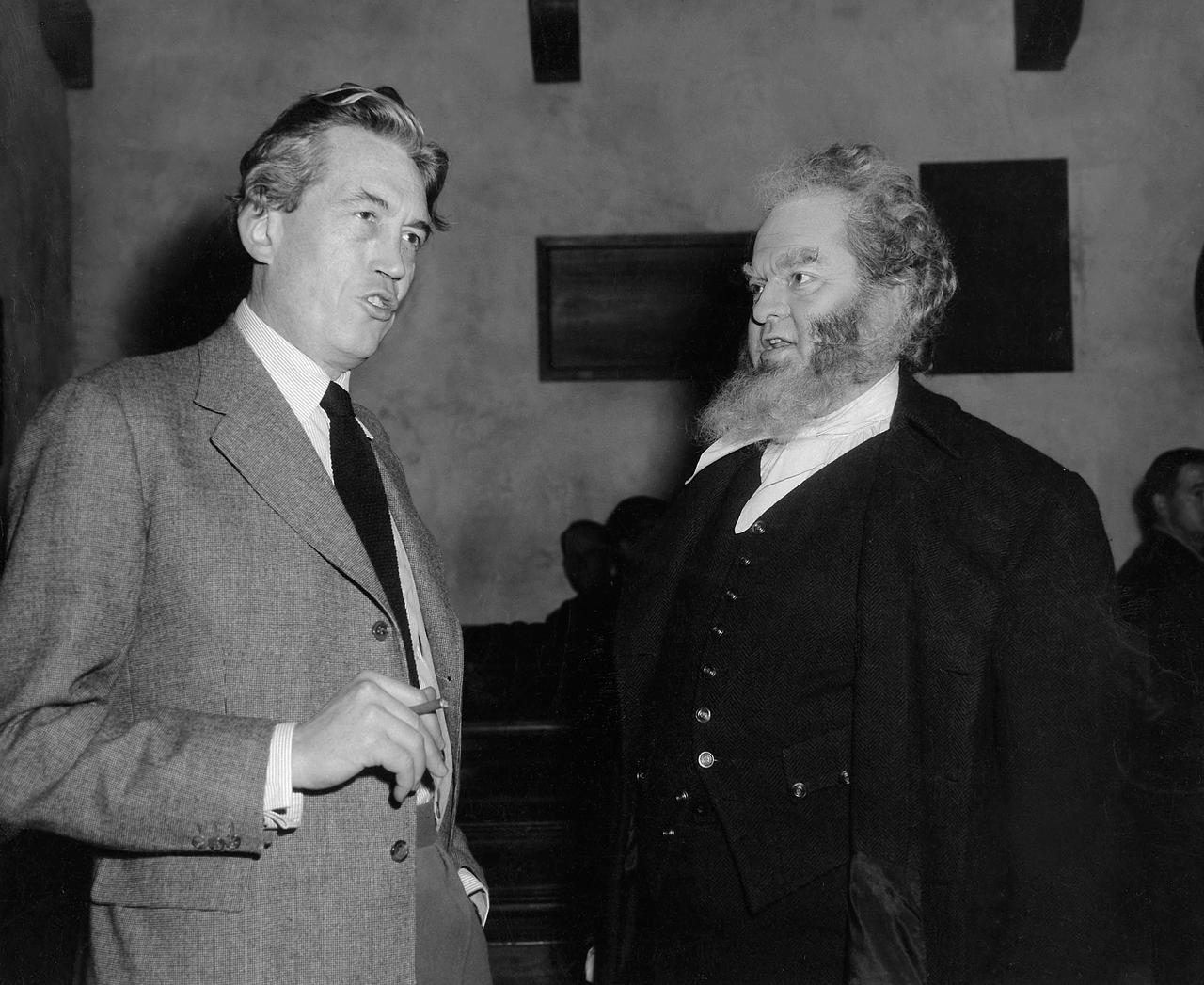 Orson Welles et John Huston sur le plateau de "Moby Dick" (1956) [Kobal/The Picture Desk]