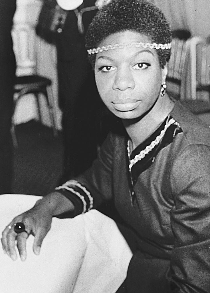 Nina Simone en 1968. [Keystone - STR]