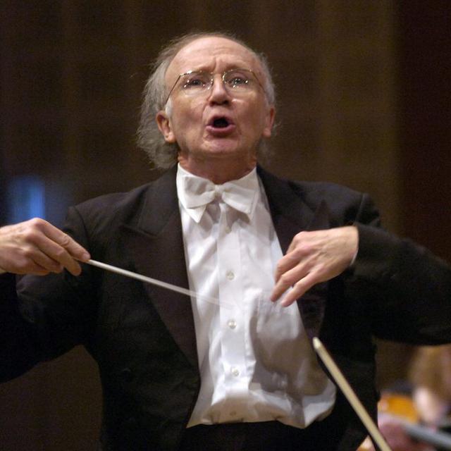 Heinz Holliger, hautboïste, chef d'orchestre et compositeur, a remporté l'édition 2015 du Grand Prix suisse de musique. [Keystone]