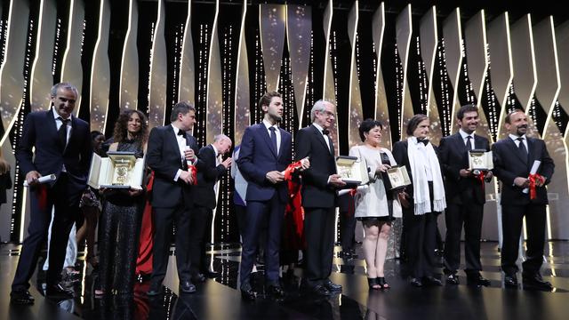 Les gagnants du Festival de Cannes 2016 [AFP - Valery Hache]