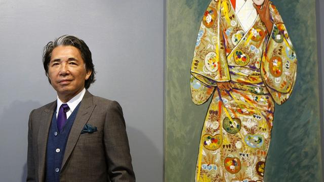 Le créateur de mode japonais Kenzo Takada est mort des suites du Covid-19 [AP Photo - Remy de la Mauvinière]