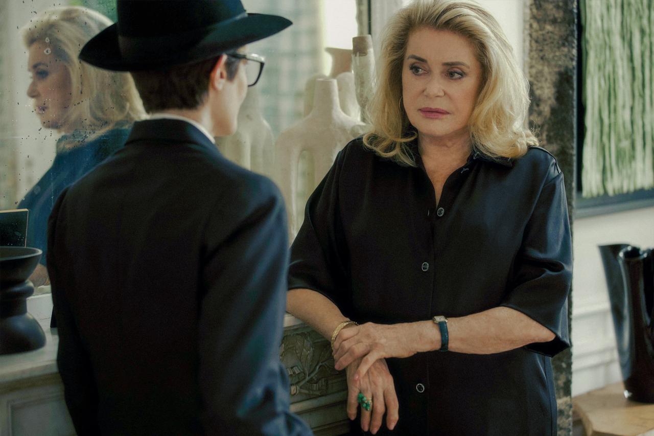 Catherine Deneuve dans le film "Marcello Mio" de Christophe Honoré. [DR - Jean-Louis Fernandez]