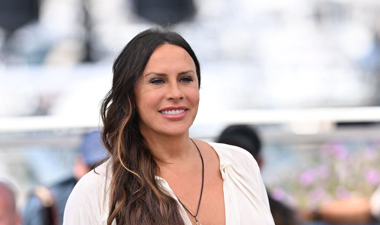 L'actrice espagnole Karla Sofia Gascon à Cannes pour le film "Emilia Perez" de Jacques Audiard. [Anadolu via AFP - MUSTAFA YALCIN]