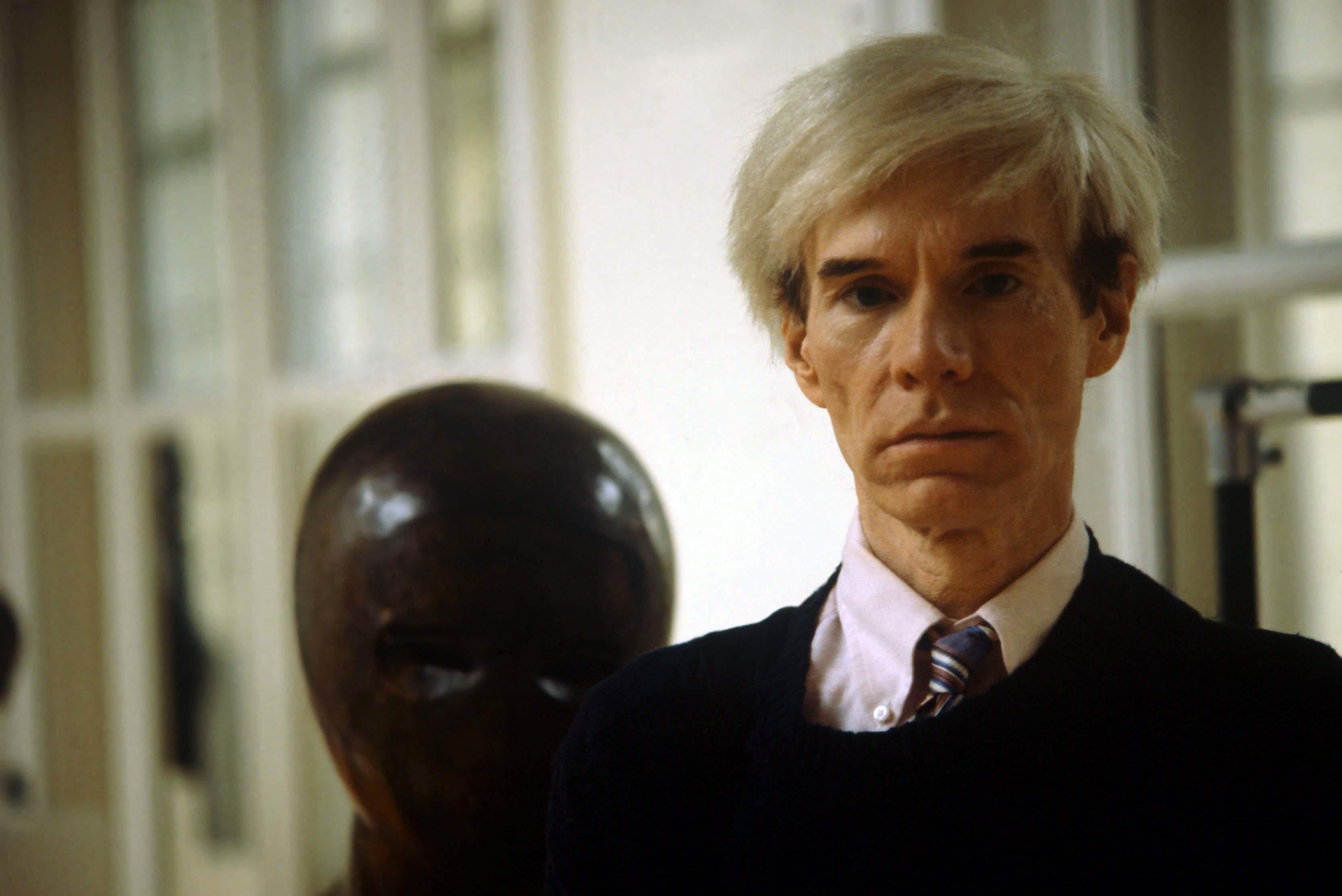 Portrait du peintre américain Andy Warhol en 1986 [Farabola/Leemage - Oliosi]