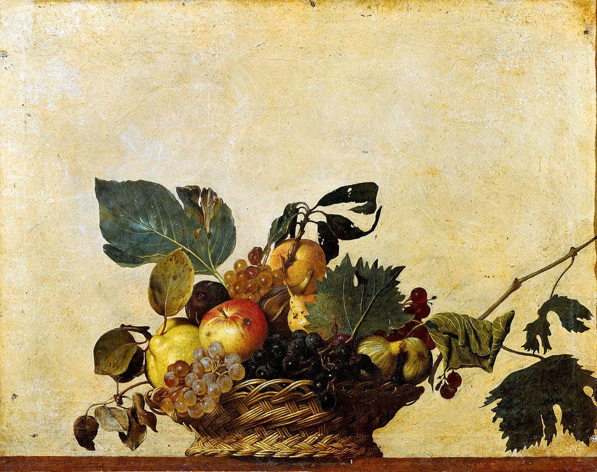 Corbeille de fruits (en italien Canestra di frutta) est un tableau de Caravage conservé à la Pinacothèque Ambrosienne de Milan. [DR]