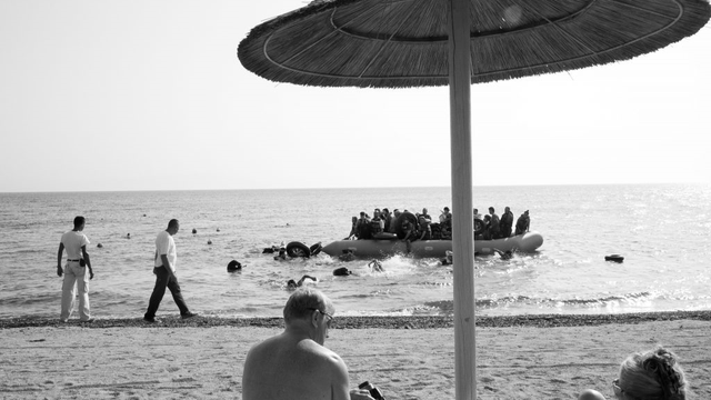 La mer n'est pas la même pour tout le monde [Magnum Photos avec le soutien du centre Pulitzer - Paolo Pellegrin]