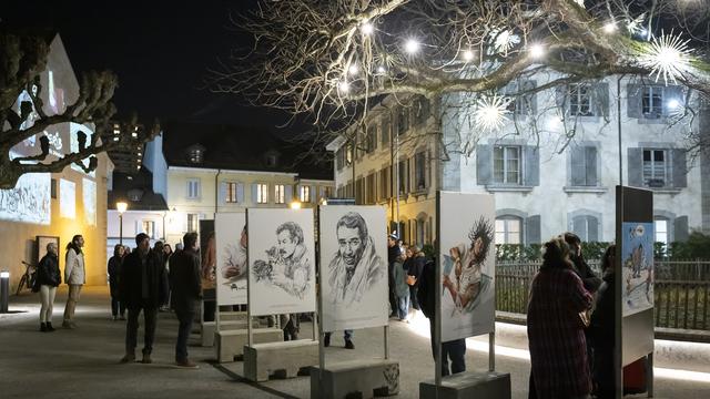 Photo de l'exposition "Carouge fête Derib" [Mairie de Carouge - Magali Girardin]