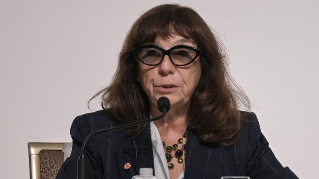 L'artiste française Sophie Calle, ici à Tokyo le 18 novembre 2024. [AFP - RICHARD A. BROOKS]