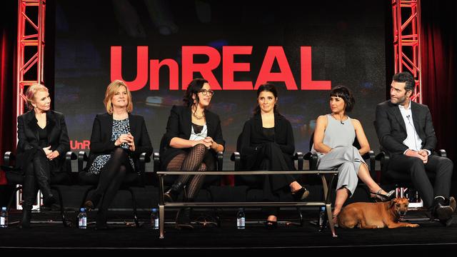 L'équipe de la série américaine "UnREAL" [GETTY IMAGES NORTH AMERICA/AFP - Jerod Harris]