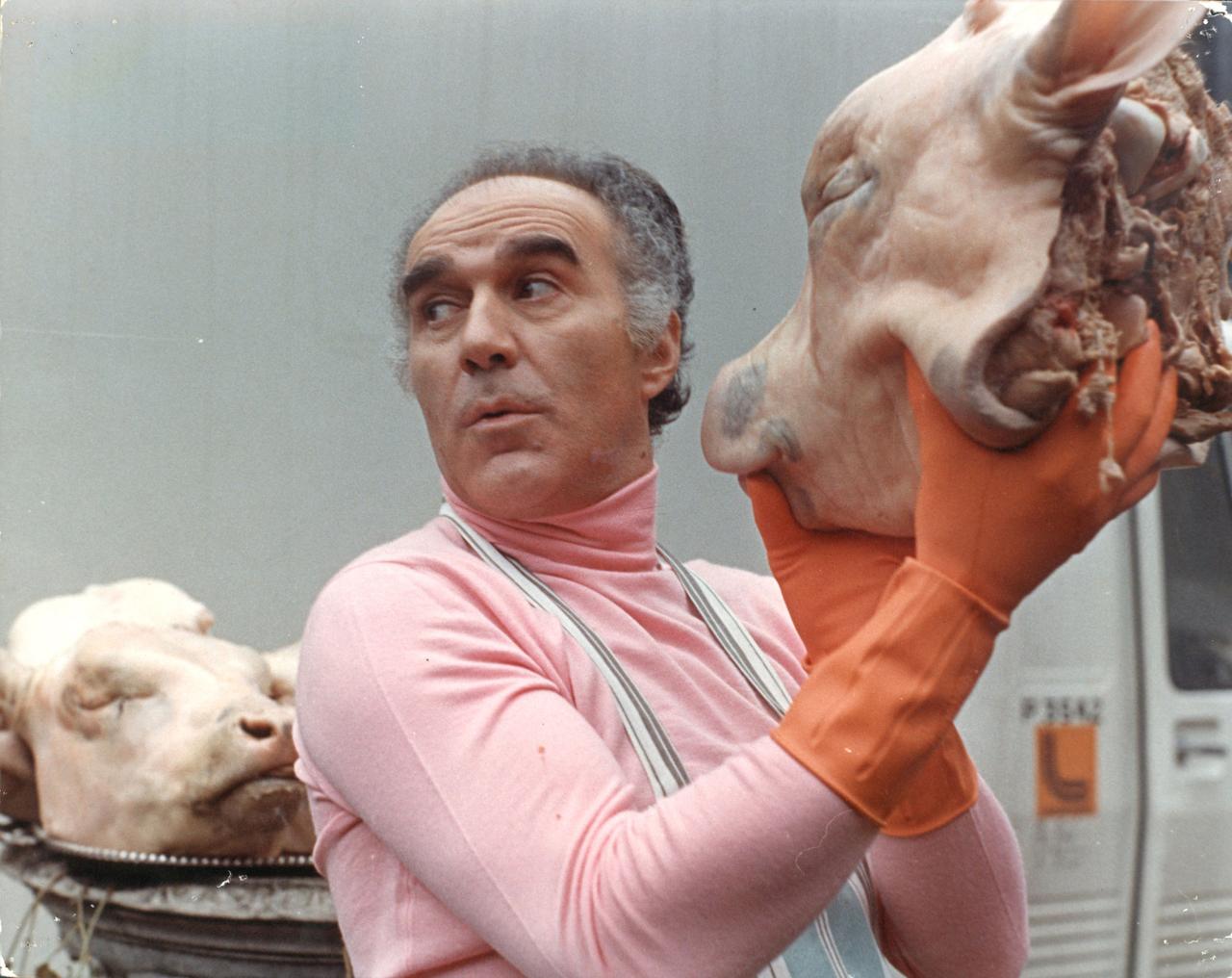 Michel Piccoli dans "La grande Bouffe" [Films 66 / Mara Films / Archives du 7eme Art / Photo12/AFP - Bernard Prim]