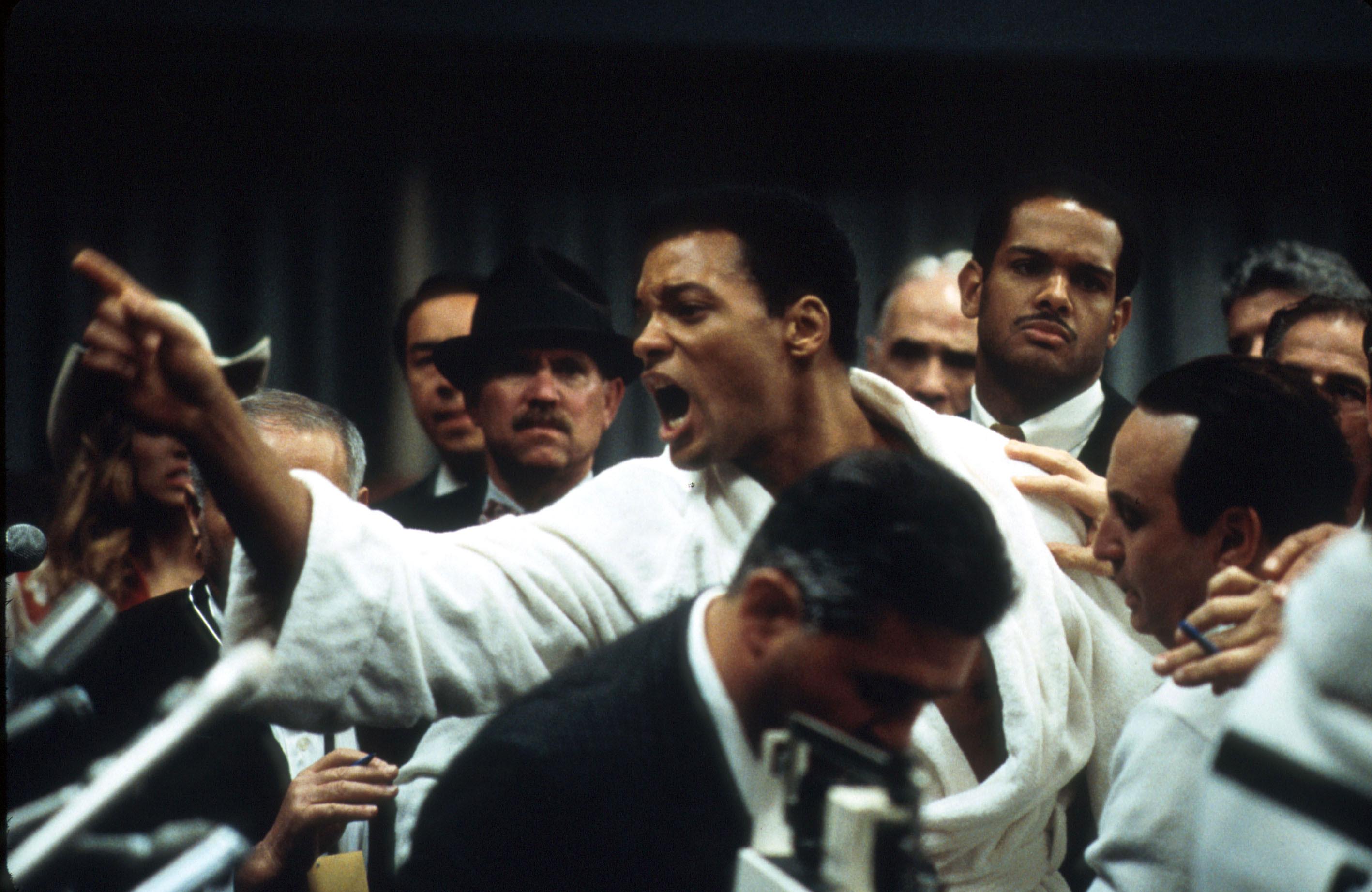 "Ali", biopic de l'ex-Cassius Clay, avec Will Smith. [Archives du 7eme Art / afp - Photo12]