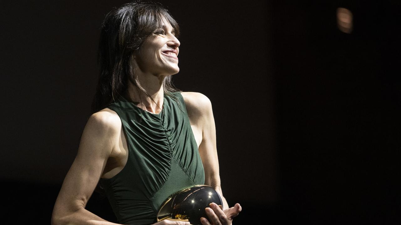 Charlotte Gainsbourg reçoit l'Oeil d'or du Zurich Film Festival [EPA - Ennio Leanza]