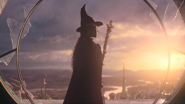 Cynthia Erivo dans le rôle d'Elphaba dans le film "Wicked". [Universal Pictures]