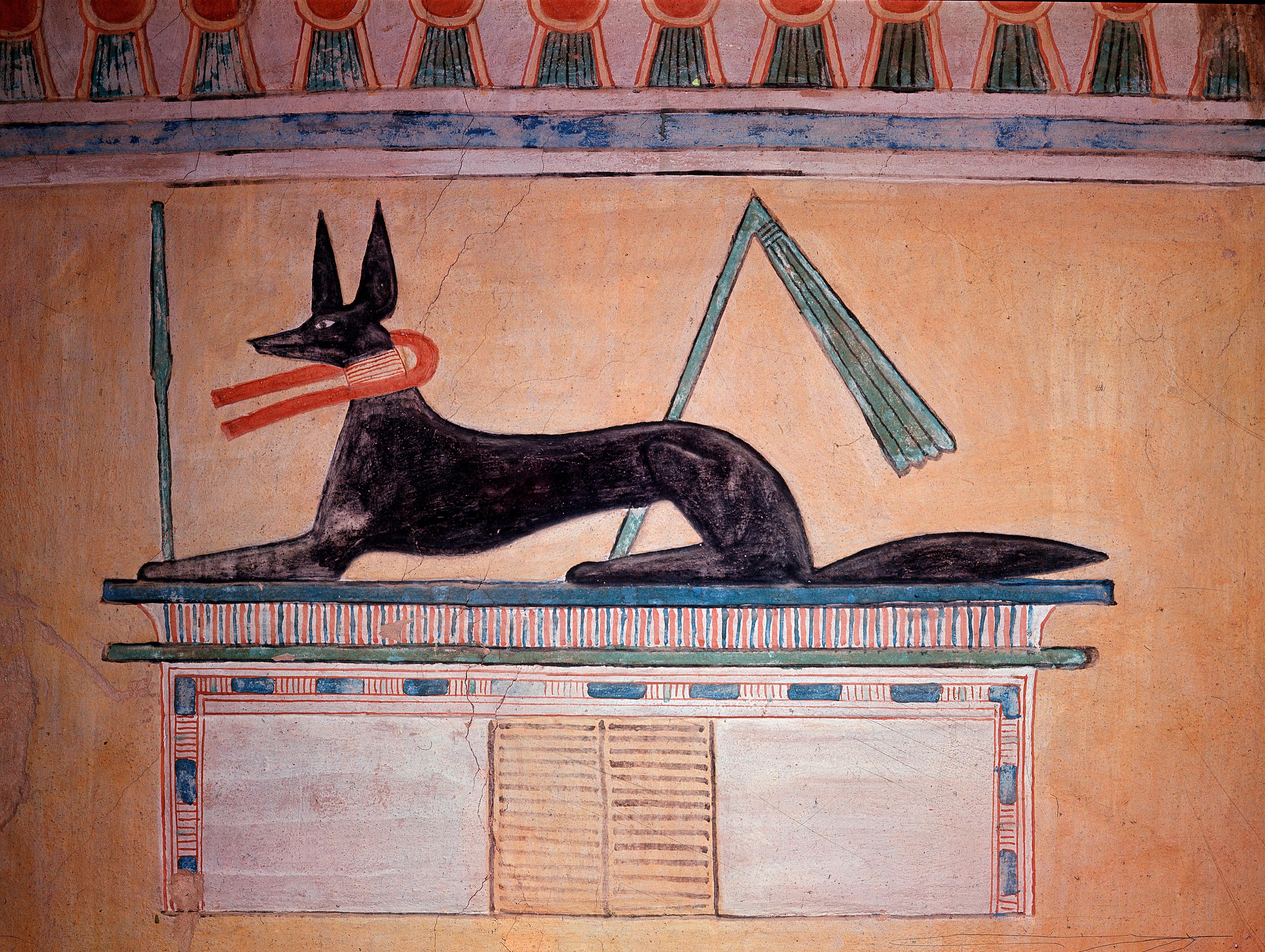 Anubis, dieu funéraire de l'Egypte antique [Leemage - Luisa Ricciarini]