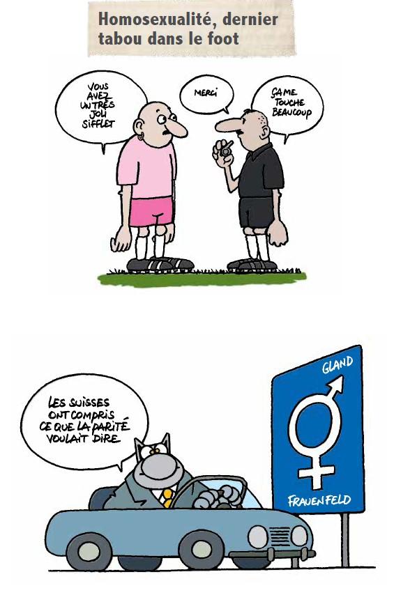 Planche tirée de l'album "Tout est vrai" de Philippe Geluck (Casterman, 2024).