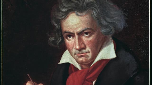 Portrait de Ludwig van Beethoven (1770-1827). Peinture de Leon Bakst (1866-1924). [Leemage / AFP]