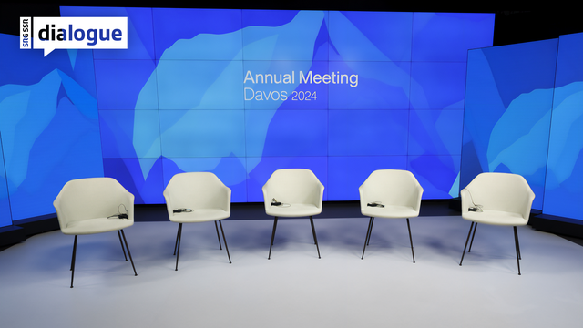 Le Forum économique mondial de Davos n'est-il qu'une grande pièce de théâtre? [Keystone - Salvatore Di Nolfi]