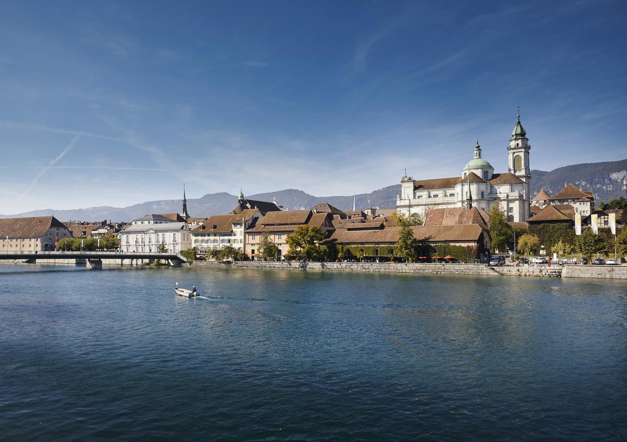 L’Aar traverse la ville de Soleure. [Solothurn Tourismus - Tino Zurbrügg]